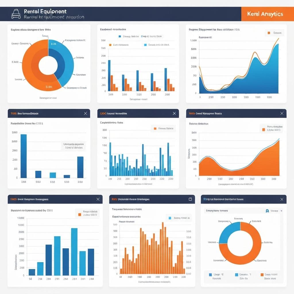 Rental utilization analytics
